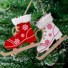 New Christmas decorations Christmas tree creative skates pendant Christmas Home Decoration pendant wholesale
